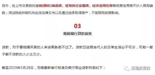 探秘无锡最新住房贷款政策解读：全方位解析贷款新规与优惠措施