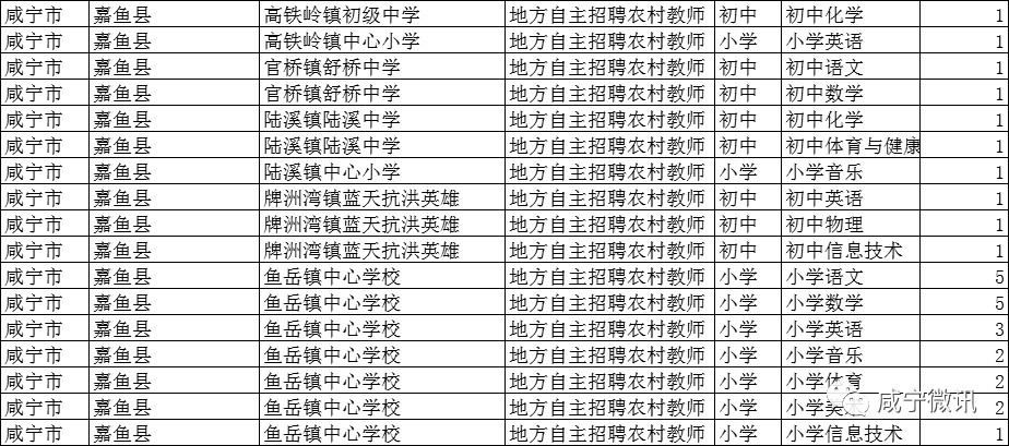 咸宁招聘速递：湖北咸宁地区最新职位汇总发布